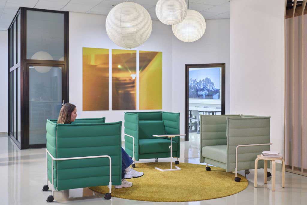 Lounge-Area für informelle Meetings