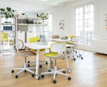 Flexible Arbeitsbereiche im Büro